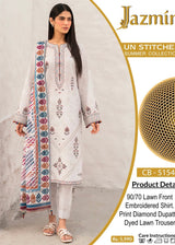 Jasmin Pure Lawn 3pc