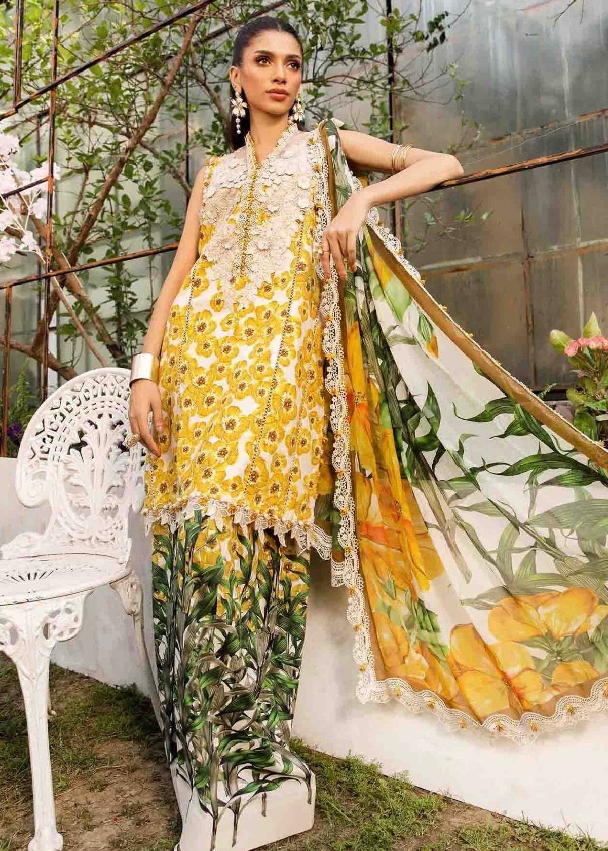 Maria B : Lawn 3pc