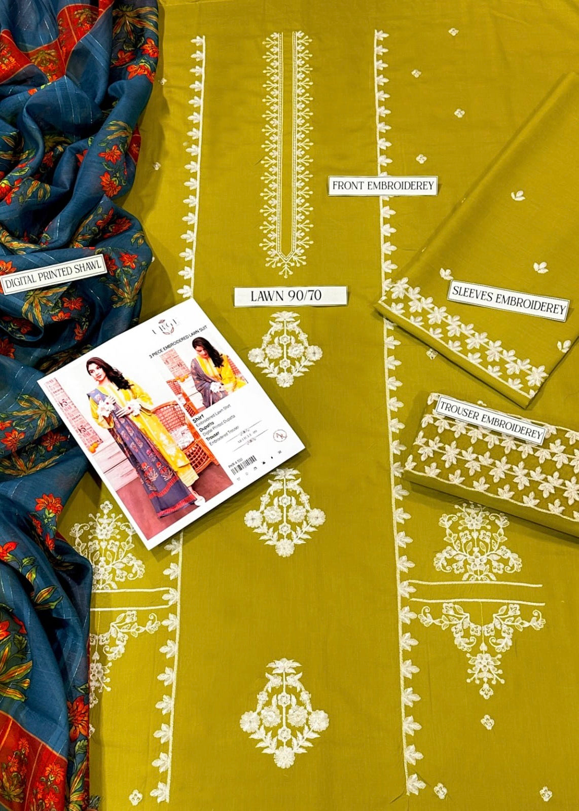 URGE: PURE LAWN 3pc